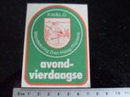 sticker knblo wandelkring den haag rijnland avondvierdaagse, Verzenden, Zo goed als nieuw, Bedrijf of Vereniging