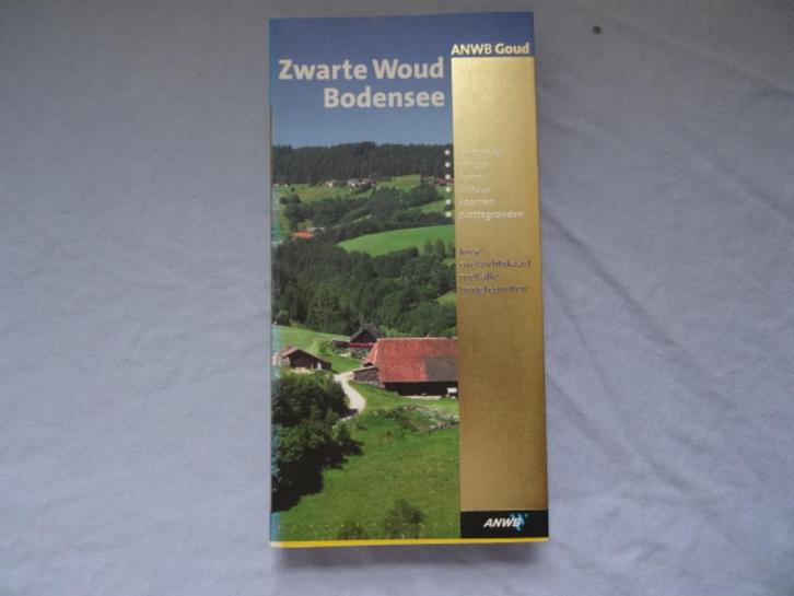 anwb goud reisgids Zwarte Woud en Bodensee / met kaart, Boeken, Reisgidsen, Zo goed als nieuw, Reisgids of -boek, Europa, ANWB