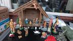Kerststal met beelden, Diversen, Kerst, Ophalen, Gebruikt