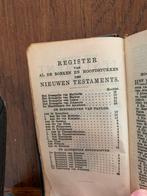 Antieke Bijbel - Zeldzaam en waardevol, Antiek en Kunst, Ophalen of Verzenden