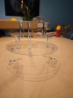 Taartplateau Taartstandaard Acryl nieuw, Huis en Inrichting, Keuken | Servies, Ophalen of Verzenden, Nieuw, Glas, Overige stijlen