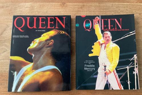 Queen het totaalbeeld tourfoto beeldverslag Freddy Mercury, Verzamelen, Muziek, Artiesten en Beroemdheden, Zo goed als nieuw, Boek, Tijdschrift of Artikel