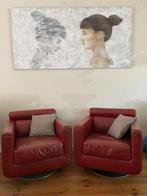 Groot formaat acryl schilderij modern/artistiek 198 x 100cm, Ophalen