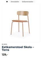 By Boo 4 eetkamerstoelen Chair Skola - terracotta  @DOC61, Huis en Inrichting, Stoelen, Ophalen, Overige kleuren, Metaal, Nieuw