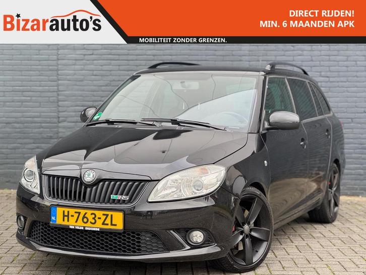 Skoda Fabia Combi 1.4 TSI RS | Station | Kuipstoelen | Autom, Auto's, Skoda, Bedrijf, Te koop, Fabia, ABS, Airbags, Airconditioning
