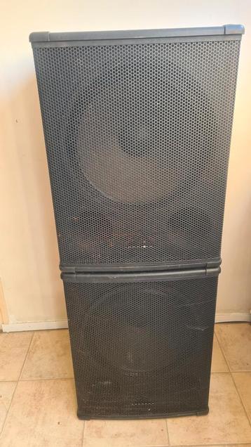2x Behringer Subs Eurolive B1800X PRO beschikbaar voor biedingen