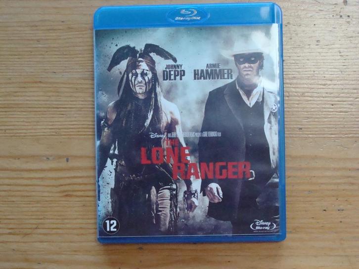 The lone ranger, Cd's en Dvd's, Blu-ray, Zo goed als nieuw, Avontuur, Verzenden