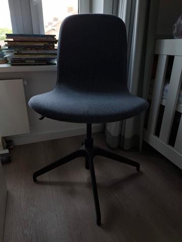 Ikea Langfjall vergaderstoel blauw/zwart beschikbaar voor biedingen