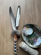Smudge Waaier - Spirituele Reiniging, Ophalen of Verzenden, Nieuw, Spiritualiteit algemeen, Overige typen