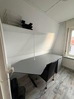 Bureau + stoel, Ophalen, In hoogte verstelbaar, Gebruikt, Bureau
