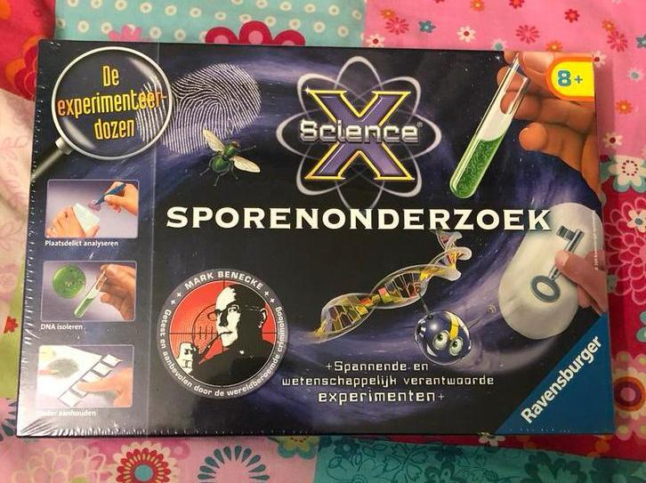 Science X Sporenonderzoek set ravensburger nieuw in plastic, Kinderen en Baby's, Speelgoed | Educatief en Creatief, Nieuw, Ontdekken