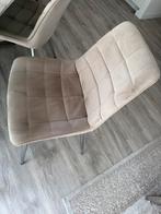Set van 4 eettafelstoelen, Huis en Inrichting, Stoelen, Ophalen, Zo goed als nieuw, Grijs, Vier