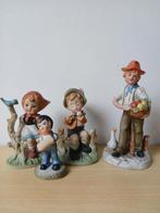 Set van 4 Vintage Miniatuur Figuurtjes, Ophalen of Verzenden, Gebruikt, Overige typen
