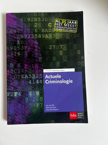 Jan van Dijk - Actuele Criminologie beschikbaar voor biedingen