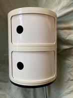 Kartell Componibili 2 lades, wit, Anna Castelli Ferrieri, Ophalen of Verzenden