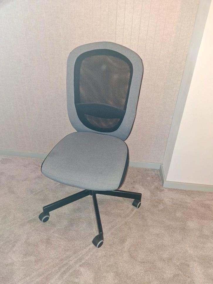 Ikea Flintan bureaustoel - Grijs, Huis en Inrichting, Bureaustoelen, Zo goed als nieuw, Bureaustoel, Grijs, Ergonomisch, Ophalen of Verzenden