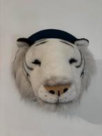 Witte Tijger Dierenkop Wanddecoratie Jungle Kinderkamer, Ophalen of Verzenden, Zo goed als nieuw