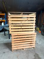 Houten fruit krat 3 st, Doe-het-zelf en Verbouw, Kratten en Dozen, Ophalen, 100 cm of meer, 60 cm of meer, 50 cm of meer