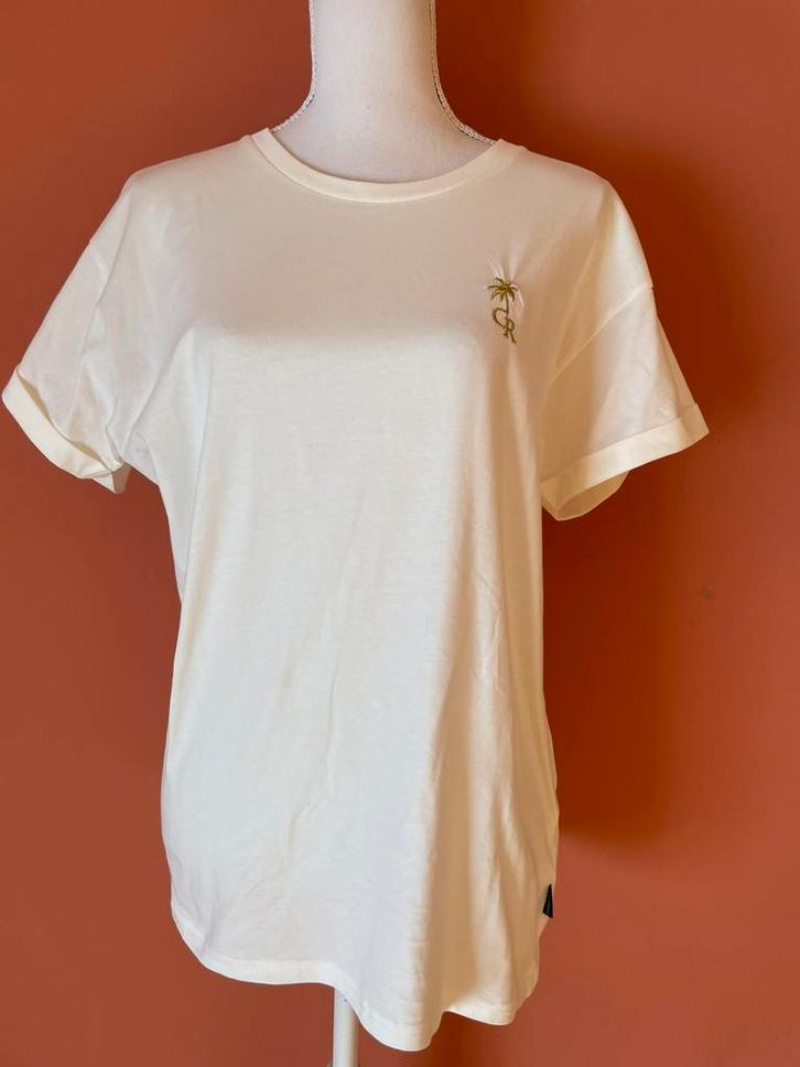 Nieuw! Colourful Rebel creme / wit t-shirt maat 38, Kleding | Dames, T-shirts, Zo goed als nieuw, Maat 38/40 (M), Wit, Korte mouw