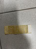 100x Gouden Servetringen, Ophalen of Verzenden, Nieuw, Feestartikel, Geboorte of Huwelijk