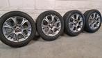 Lichtmetalen velgen Fiat Punto Evo Grande Punto 195/55/16, Ophalen, Gebruikt, 16 inch, Banden en Velgen