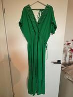Dames jurk lange jurk groen met kant en touwtjes, Maat 46/48 (XL) of groter, Ophalen of Verzenden, Zo goed als nieuw, Lola Liza