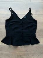 aparte zwarte River Island blouse 36, River Island, Ophalen of Verzenden, Nieuw, Maat 36 (S)