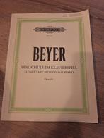 Beyer - Vorschule im Klavierspiel - Edition Peters, Ophalen, Gebruikt, Klassiek, Les of Cursus