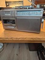 Philips D7419 cassette clock radio, Antiek en Kunst, Antiek | Tv's en Audio, Ophalen