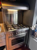 6 pits fornuis met oven van Solitaire, Witgoed en Apparatuur, Fornuizen, Ophalen, Gebruikt, 60 cm of meer, Gas