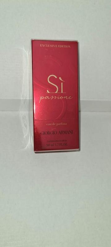 Armani si passione limited edition 2023 50ml geseald beschikbaar voor biedingen