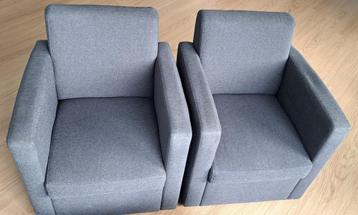 Fauteuils - 2 stuks - gratis af te halen