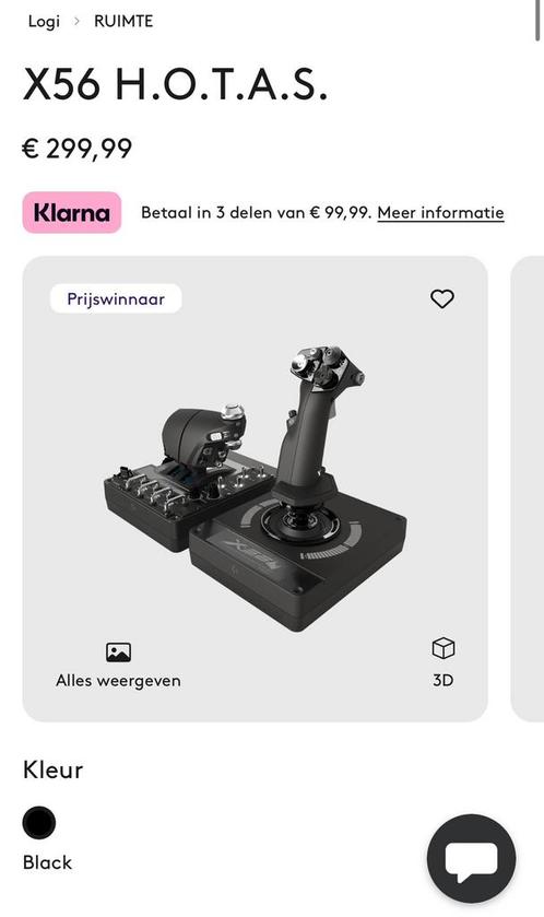 X56 HOTAS  [Nieuw], Computers en Software, Joysticks, Nieuw, Ophalen of Verzenden