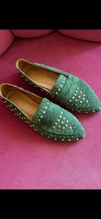 Notre V loafers groen maat 40  zo goed als nieuw, Ophalen of Verzenden, Zo goed als nieuw, Groen, Instappers