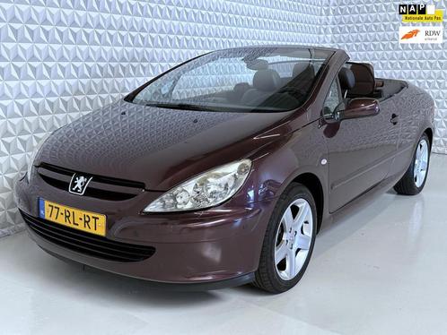 Peugeot 307 CC 2.0-16V Cruise control + Airconditioning + Le, Auto's, Peugeot, Bedrijf, Te koop, ABS, Airbags, Boordcomputer, Centrale vergrendeling