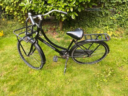 26 inch, Volare, meisjesfiets matzwart, Fietsen en Brommers, Fietsen | Meisjes, Gebruikt, 26 inch of meer, Ophalen