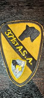 Patch 371st ASA Army Security Agency 1st Cavalry Division .., Ophalen of Verzenden, Landmacht, Amerika, Embleem of Badge