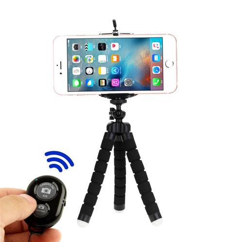 Octopus tripod / statief met bluetooth afstandsbediening, Audio, Tv en Foto, Fotografie | Statieven en Balhoofden, Nieuw, Driepoot