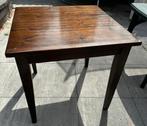 Set van 3 eikenhouten vierkante eettafels – 80x80 cm, Huis en Inrichting, Ophalen, Gebruikt, Eikenhout, 200 cm of meer