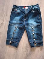 Mooie capri jeans, Kleding | Dames, Ophalen of Verzenden, Zo goed als nieuw, Blauw, W33 - W36 (confectie 42/44)