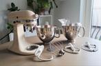 KitchenAid Artisan Mixer - Amandelwit, Witgoed en Apparatuur, 4 liter of meer, Ophalen, Gebruikt, 3 snelheden of meer
