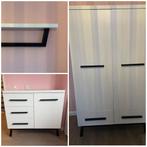 Babykast, Commode & Wandplank - Complete Set, Ophalen, 50 tot 70 cm, Zo goed als nieuw, 75 tot 100 cm