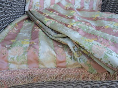 Set van 2 Antieke Franse Gordijnen, Antiek en Kunst, Antiek | Woonaccessoires, Ophalen of Verzenden