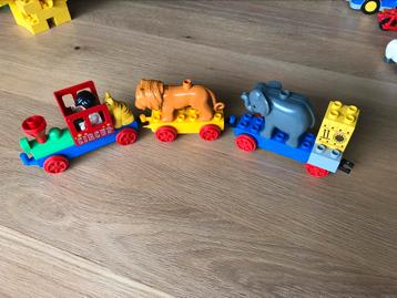 Duplo trein met circusdieren beschikbaar voor biedingen