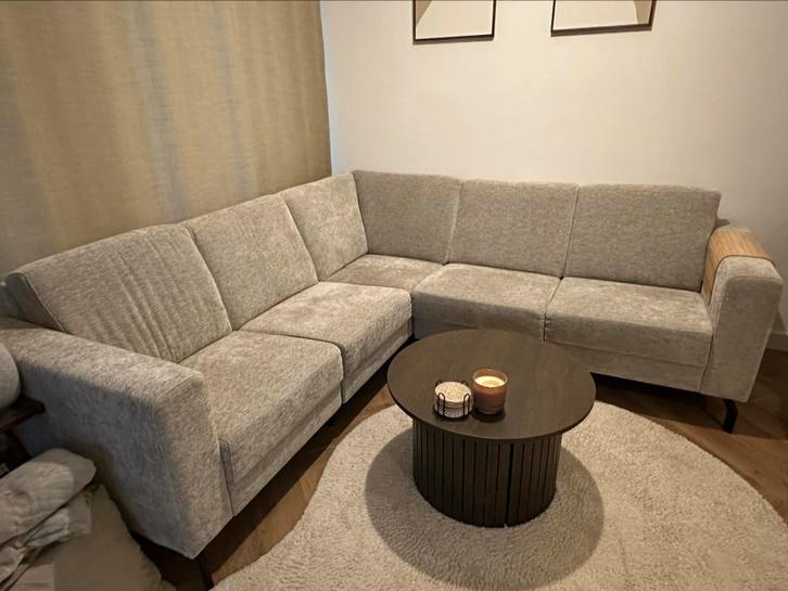 Z.G.A.N L-bank, Huis en Inrichting, Banken | Complete zithoeken, Zo goed als nieuw, Ophalen of Verzenden