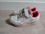 Reebok sneakers wit/roze maat 27,5, Gebruikt, Meisje, Reebok, Schoenen