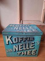 Groot blik koffie van nelles thee, Verzamelen, Ophalen of Verzenden, Gebruikt, Koffie, Overige merken