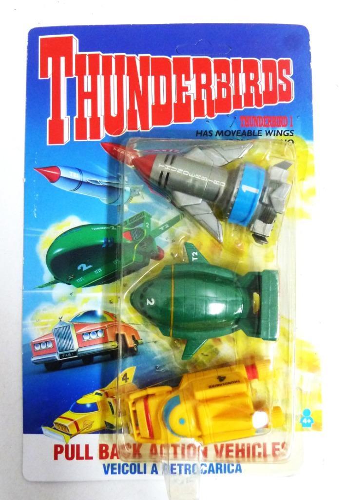 Thunderbirds Pull Back Action Vehicles Matchbox  1992 MOC, Verzamelen, Film en Tv, Zo goed als nieuw, Tv, Ophalen of Verzenden