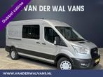 Ford Transit 2.0 TDCI 131pk L3H2 Dubbele Cabine Euro6 Airco, Stof, 4 cilinders, 2500 kg, Bedrijf