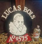 Lucas Bols jenever reclamebord 3d, Ophalen of Verzenden, Gebruikt, Reclamebord